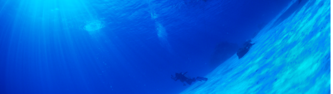 リゾートの海